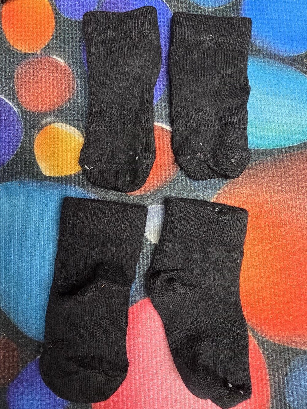 Squid Socks Coal Collection - 0-6 months - Black/Bamboo - Infant Socks